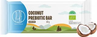 BrainMax Pure Prebiotic Bar, Coconut, proteinová tyčinka s vlákninou, BIO, 60 g  *CZ-BIO-001 certifikát