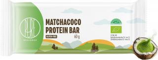 BrainMax Pure Protein Bar, Proteinová tyčinka, MatchaCoco, BIO, 60 g  *CZ-BIO-001 certifikát