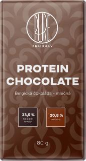 BrainMax Pure Protein čokoláda, mliečna, 80 g