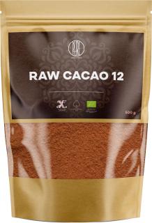 BrainMax Pure Raw Cacao 12, BIO kakao, 500 g  *CZ-BIO-001 certifikát