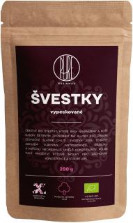 BrainMax Pure Slivky sušené vykôstkované BIO, 200 g  *CZ-BIO-001 certifikát