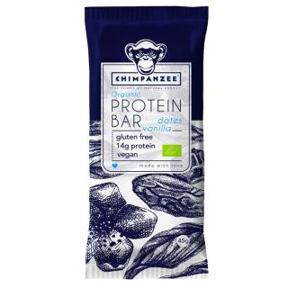 Chimpanzee BIO Protein Bar - Dates/Vanilla, 45 g