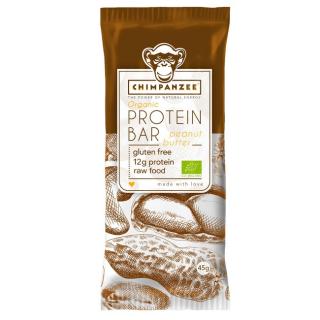 Chimpanzee BIO Protein Bar - Peanut Butter, 45 g