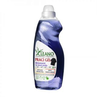 Cleano Prací Gel, Ekologický, na tmavé prádlo, 1,5 L