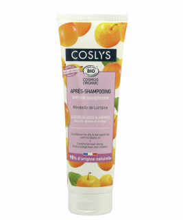 COSLYS - Kondicionér pro suché a poškozené vlasy s mirabelkovým olejem, 250 ml