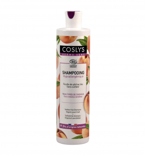 COSLYS - Šampon bez sulfátů broskev, 380 ml  *SK-BIO-001 certifikát