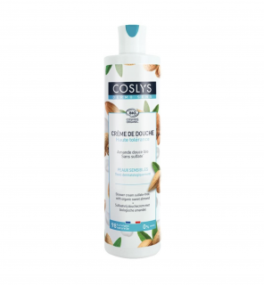 COSLYS - Sprchový krém bez sulfátů mandle, 380 ml  *SK-BIO-001 certifikát