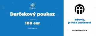 Darčeková elektronická poukážka 100 eur