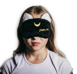 Detské masky na spanie  Pohodlná detská maska ​​na spanie s motívmi obľúbených rozprávkových postáv. Farba: Bílá ouška, černá