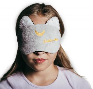 Detské masky na spanie  Pohodlná detská maska ​​na spanie s motívmi obľúbených rozprávkových postáv. Farba: Bílá ouška, šedá
