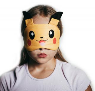 Detské masky na spanie  Pohodlná detská maska ​​na spanie s motívmi obľúbených rozprávkových postáv. Farba: Pokémon