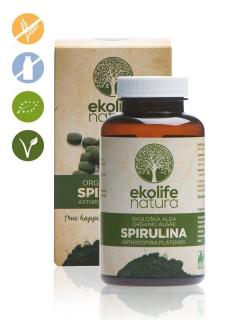 Ekolife Natura - Algae Spirulina Organic (bio riasa spirullina), 240 tabliet  *SI-EKO-003 certifikát