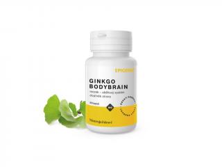 Epigemic® Ginkgo BodyBrain, ginkgo biloba, 60 kapslí  Výživový doplnok