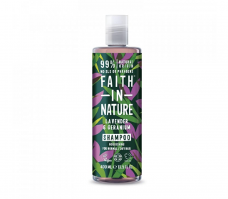 Faith in Nature - Prírodný šampón Levandula, 400 ml