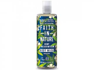 Faith in Nature - Sprchový gel konopí a mokřadka, 400 ml