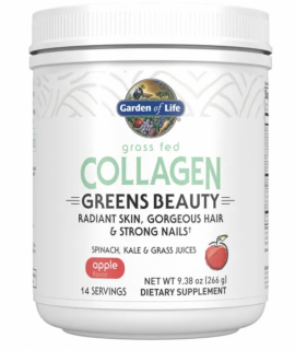 Grass Fed Collagen Greens Beauty Apple, kolagen v prášku, jablko, 266 g