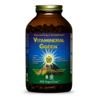 HealthForce Vitamineral Green™, 400 rostlinných kapslí