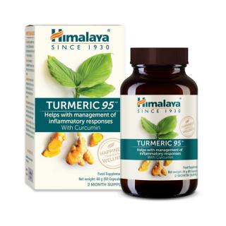 Himalaya Turmeric 95, kurkumin extrakt, 60 vegan kapslí  Výživový doplnok