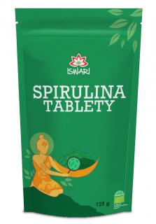 Iswari BIO spirulina - tablety, 125 g