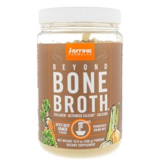 Jarrow Beyond Bone Broth, pikantný hovädzí instantný vývar z kostí, 306 g