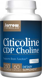 Jarrow Formulas Citicoline-cholin, 250 mg, 60 kapslí