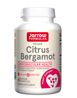 Jarrow Formulas Citrus Bergamot, extrakt z citrusového bergamotu, 500 mg, 60 rostlinných kapslí