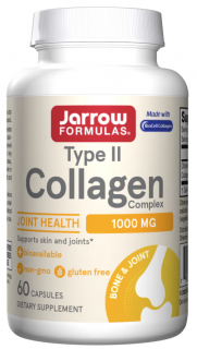 Jarrow Formulas Type II Collagen Complex, kolagenový komplex typu II, extrakt, 1000 mg, 60 kapslí  Výživový doplnok