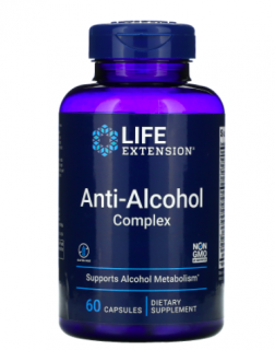 Life Extension Anti-Alcohol Complex, 60 softgel kapsúl