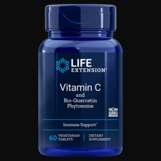 Life Extension Vitamín C a Bio-Quercetin Phytosome, 60 tabliet