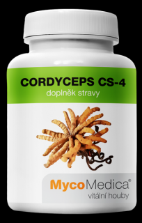 MycoMedica - Cordyceps CS-4 v optimálnej koncentrácií, 90 rastlinných kapsúl