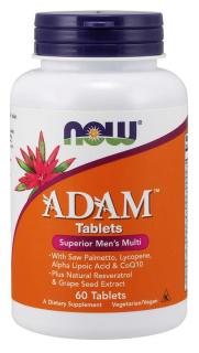 NOW Adam, Multivitamín pre mužov, 60 tabliet