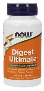NOW Digest Ultimate, 60 rastlinných kapsúl