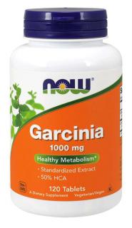NOW Garcínia, 1000 mg, 120 tabliet