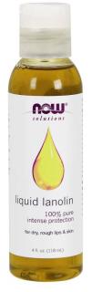 NOW Lanolin, 100% Pure Liquid, 118 ml
