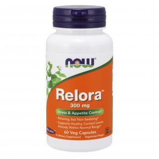 NOW Relora extrakt (Magnólia a Korkovník), 300 mg, 60 rastlinných kapsúl