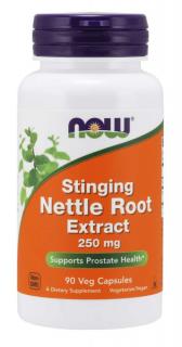NOW Stinging Nettle Root (Exktrakt z koreňa žihľavy), 250 mg, 90 rastlinných kapsúl