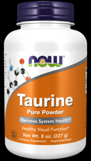 NOW Taurine Pure Powder (Taurin) prášek, 227 g