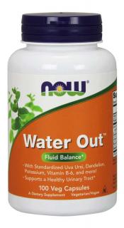 NOW Water Out™ (odvodnenie), 100 rastlinných kapsúl