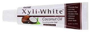 NOW Zubná pasta XyliWhite Coconut Oil (kokosový olej), 181g