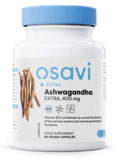 Osavi Ashwagandha Extra, 400 mg, 60 vegan kapslí  Výživový doplnok