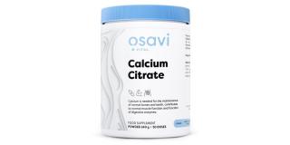 Osavi Calcium citrate, vápník ve formě citrátu, 240 g  Výživový doplnok