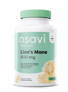 Osavi Lions Mane, 600 mg, 60 rostlinných kapslí