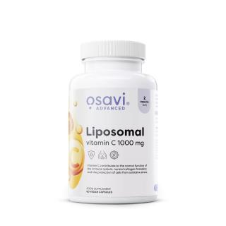 Osavi Liposomal Vitamin C, lipozomální vitamín C, 1000 mg, 60 rostlinných kapslí  Výživový doplnok