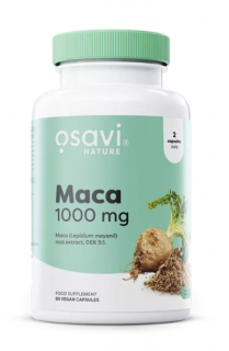 Osavi Maca, 1000 mg, 60 rostlinných kapslí