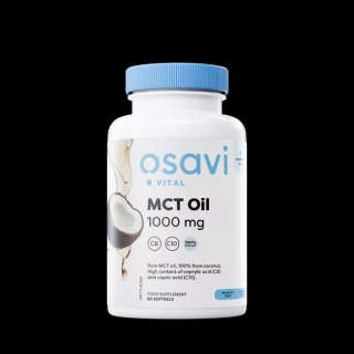 Osavi MCT Oil, MCT olej, 1000 mg, 60 kapslí