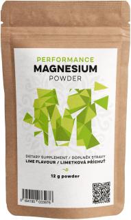 Performance Magnesium® Powder, hořčík bisglycinát v prášku, 12 g, VZORKA  Organický horčík nemeckej kvality MagChel®, 375 mg elementárneho horčíka v…