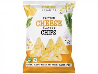 Popcrop - Proteinové chipsy se sýrovo-cibulovou příchutí, 60 g