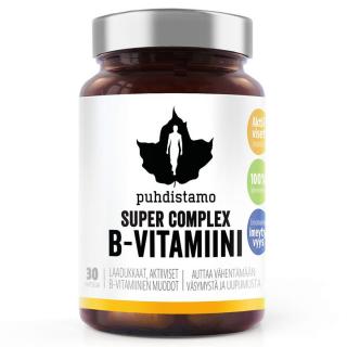 Puhdistamo - Super Vitamin B Complex 30 kapsúl