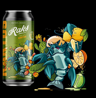 Raks - Rázný Kaktus Citrus Nopal, 500 ml