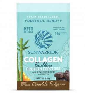 Sunwarrior Collagen Builder, 25 g - Čokoládový fondán  Výživový doplnok